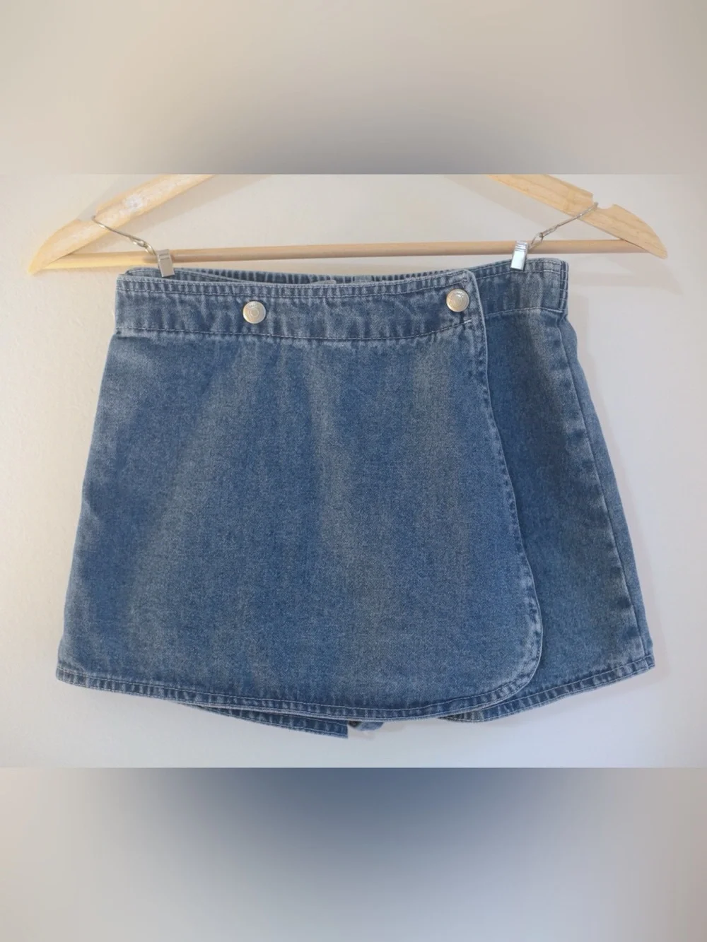 Vintage Carter’s Girls Size 6 Denim Wrap Skort 90s